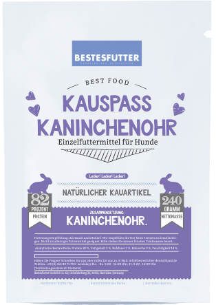 Kauspass Kaninchenohr